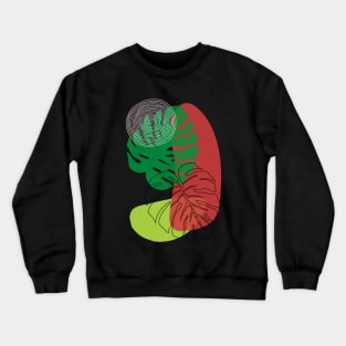 Monstera Plant Mama Plant Lovers Gift Ideas Crewneck Sweatshirt